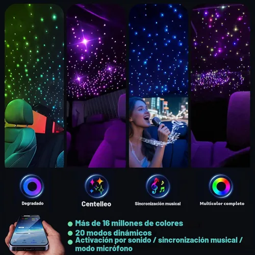 Vista 4 de Twinkle Starlight Headliner Light