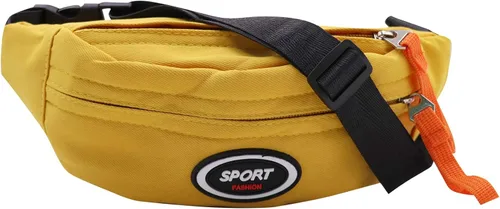 Vista 6 de Suillty Riñonera para niños, cangurera pequeña para niños y niñas, bolsa de pecho ligera con hebilla de moda para niños, deportes al aire libre