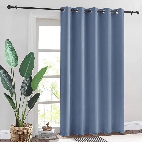 Vista 103 de RYB HOME Cortinas portátiles para puerta con privacidad, cortinas opacas y aislantes térmicas para dormitorio, armario, sala de estar, comedor, Beige