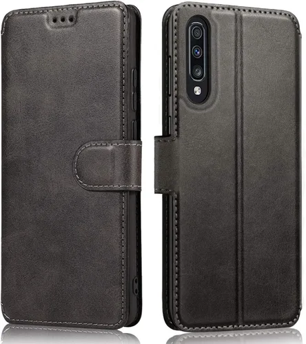 Vista 18 de QLTYPRI Funda tipo cartera para Samsung Galaxy A14 4G/5G, color negro