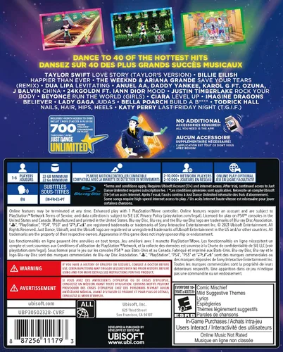 Vista 2 de Just Dance 2022, PlayStation 4