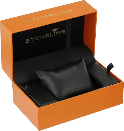 Vista 8 de Stuhrling Original de los hombres 797.01Legado Analog DisplayReloj automático Auto viento plata