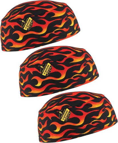 Vista 17 de Ergodyne Gorro para mujer, talla única, Negro