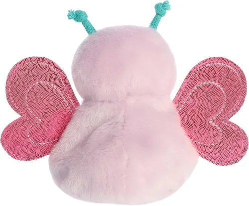 Vista 5 de Aurora® Adorable Palm Pals™ Petunia Butterfly™ - Peluche de mariposa coleccionable y divertido para niños y coleccionistas adultos - Perfecto