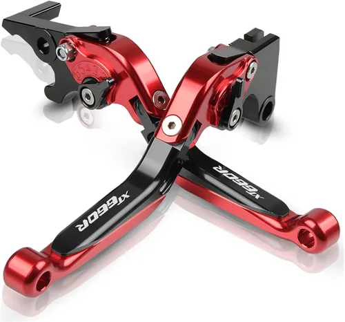 Vista 19 de Para Yamaha XT660R XT660 R 2014 2015 2016 2004-2017 Accesorios de motocicleta motocicleta ajustable extensible freno embrague palancas