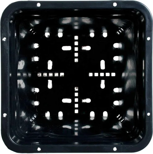 Vista 4 de Active AQUA HG5X5SB, 5" X 5", Negro 5" por 5" Caja cuadrada alta de 100, 7", 5