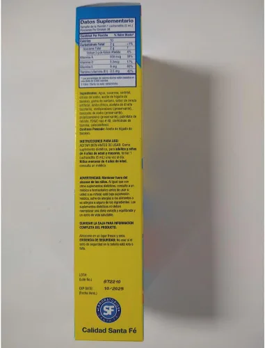 Vista 6 de Ballena Azul Aceite de Hígado de Bacalao para Adultos y Niños, Aceite de Hígado de Bacalao para Adultos y Niños, Buena Fuente de Vitaminas A, D, E