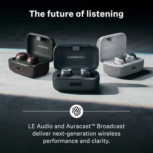 Vista 7 de Sennheiser MOMENTUM True Wireless 4 Negro Cobre