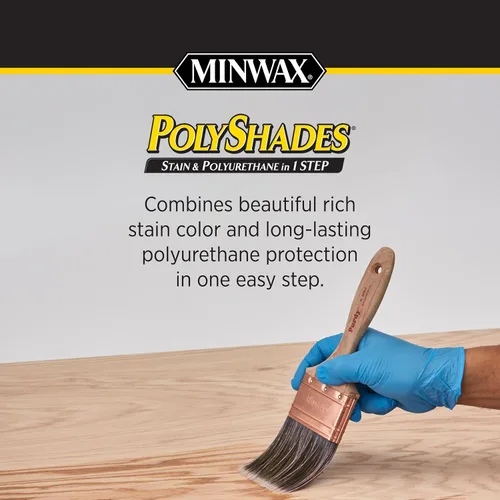 Vista 4 de Barniz Minwax 213104444 PolyShades Miel