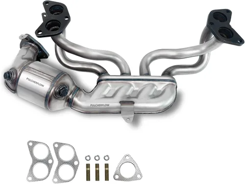 Vista 6 de Convertidor catalítico compatible con Subaru Forester 2006, 2007, 2008, 2009, 2010, Impreza 2006-2011, Legacy/Outback 2006-2012, Saab 9-2X 2006 2.5L