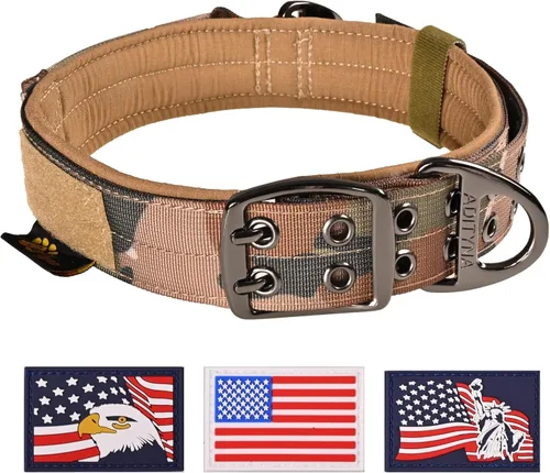 Vista 11 de ADITYNA - Collar de perro resistente con asa, XXL, cuello ajustable de 30 a 36 pulgadas Diseñado exclusivamente para razas de perros enormes como