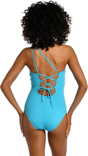 Vista 2 de La Blanca Traje de baño de una pieza para mujer con control de abdomen y hombros