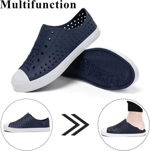 Vista 5 de SAGUARO Zapatos de agua transpirables para hombres y mujeres y niños sandalias para playa ligeras de fácil postura zuecos de jardín