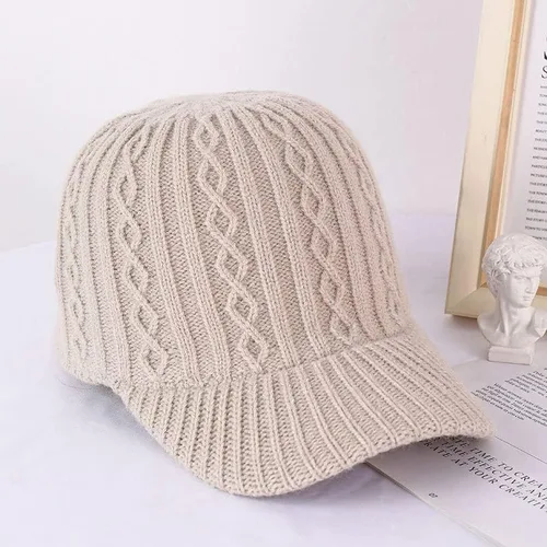 Vista 2 de INOGIH Gorro de invierno cálido para mujer, gorro de invierno para hombre y adolescente