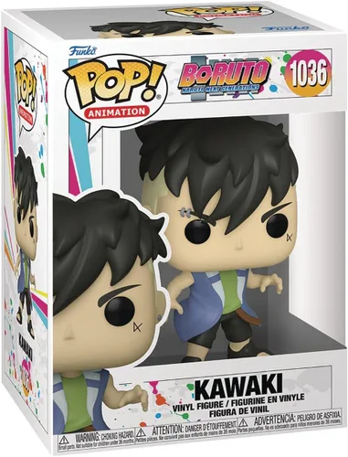Vista 2 de POP Boruto: Naruto The Next Generation - Figura de vinilo Kawaki Funko (incluye funda protectora de caja compatible), multicolor, 3.75 pulgadas