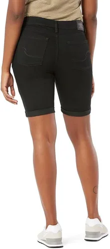 Vista 3 de Signature by Levi Strauss & Co. Gold Label Women's Mid-Rise Bermuda Shorts (Also Available in Plus)