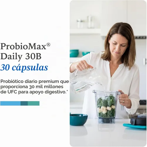 Vista 5 de XYMOGEN ProbioMax Daily 30B, 30 mil millones de UFC