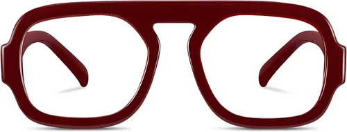 Vista 9 de Gafas de aviador con bloqueo de luz azul para mujeres y hombres, anteojos cuadrados con parte superior plana para computadora, TV, antifatiga ocular