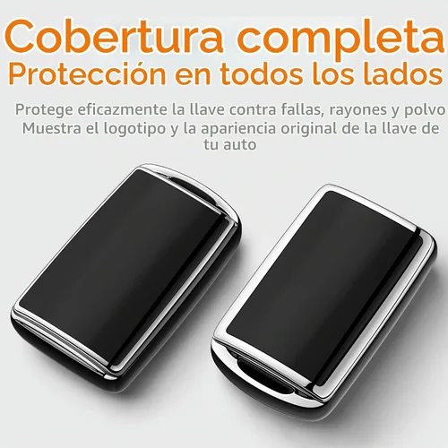 Vista 3 de Funda para Llavero Mazda con Llavero Estuche de Llave Carcasa de Llave Protección Completa de 360 Grados Compatible con Mazda 3 2019-2025, Mazda 3