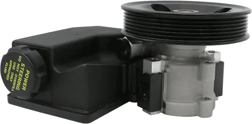 Vista 11 de Chefull Bomba de dirección asistida con polea Compatible con 2007 2008 2009 2010 2011 para Jeep Wrangler (JK) para 3.8L V6, bomba de asistencia