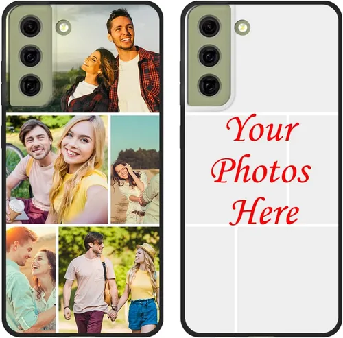 Vista 12 de Funda de teléfono personalizada para Samsung Galaxy S21 FE 5G (no compatible con Galaxy S20 FE), funda protectora suave de TPU antiarañazos, regalo