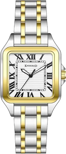 Vista 12 de Classic Square Watch for Men Vintage Roman Numeral Black