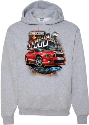 Vista 55 de Wild Bobby Shelby GT500 Cobra - Sudadera con capucha con diseño oficial de Ford Motors Cars and Trucks