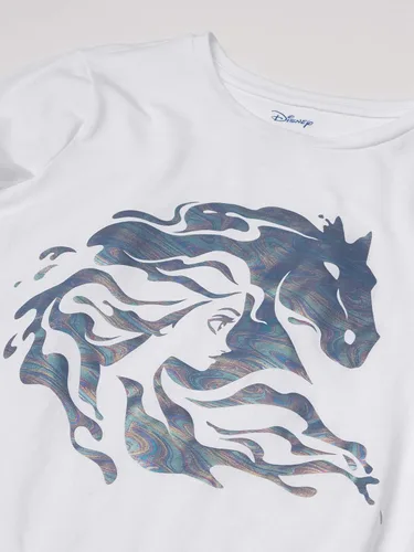 Vista 5 de Tienda Camiseta de manga larga de Spotted Zebra de Disney, Star Wars, Frozen, Princesa, 2T