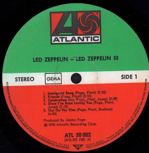 Vista 3 de Led Zeppelin III