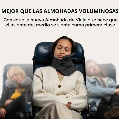 Vista 6 de Almohada Trtl probado científicamente super suave cuello apoyo almohada de viaje se puede lavar a máquina