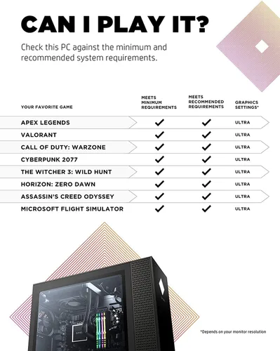 Vista 7 de HP OMEN GT13 30L - Escritorio para juegos, procesador Intel Core i9-10850K, GeForce RTX 3090, 128 GB de RAM, SSD de 2 TB + 8 TB HDD, refrigeración