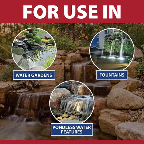 Vista 6 de The Pond Guy InstaFix Control de algas, jardín de agua al aire libre, fuente y solución de algas para baño, algas líquidas registradas por la EPA