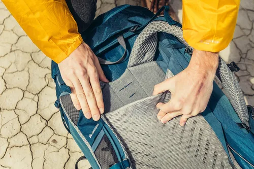 Vista 5 de Gregory Mountain Products Paragon 58 - Mochila de mochilero, naranja ferroso, talla ML