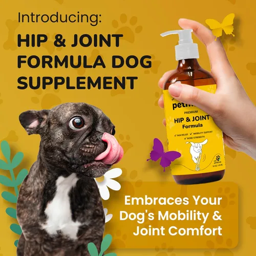 Vista 3 de Suplemento de cadera y articulaciones para perros, glucosamina condroitina aprobada por veterinarios para perros, soporte de flexibilidad y fuerza