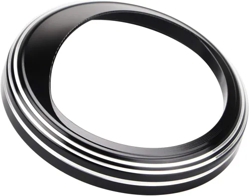 Vista 6 de Accesorio de motocicleta de 5 pulgadas chapado en bisel para Harley Heritage Classic Road King Softail Springer Classic Standard