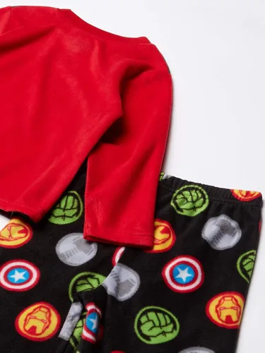 Vista 2 de Marvel Conjunto de pijama de algodón ajustado de 2 piezas para niños, suave y lindo para niños