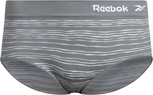 Vista 5 de Reebok Ropa interior para mujer - Calzoncillos hipster sin costuras de talla grande (paquete de 4)