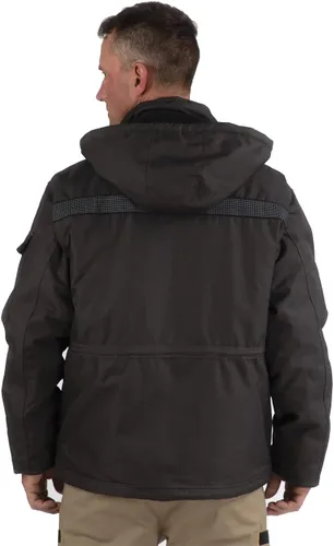 Vista 3 de Caterpillar Men's Big and Tall Heavy Insulated Parka (Regular and Big & Tall Sizes)