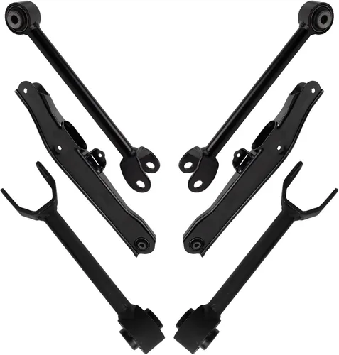 Vista 64 de TRQ Juego de brazos de control trasero compatible con Dodge Ram 1500 2009-2010 2011-2012 Ram 1500