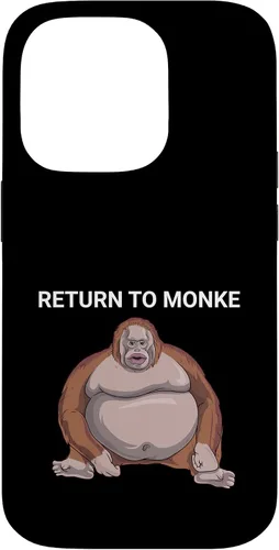 Vista 17 de Reject Humanity Return to Monkey Uh Oh Stinky Funny Monke Case for iPhone 17