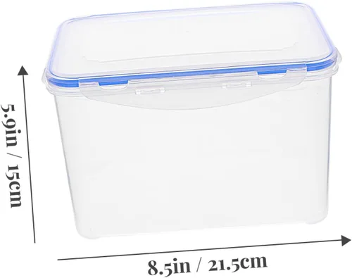Vista 2 de Food Fresh Keep Box Tapa Sellada Almacenamiento Resistente Frío Caliente Caja Fruta