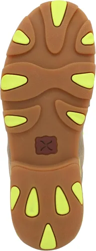 Vista 6 de Twisted X Chukka - Moc de conducción, bomber y amarillo neón, 11 M