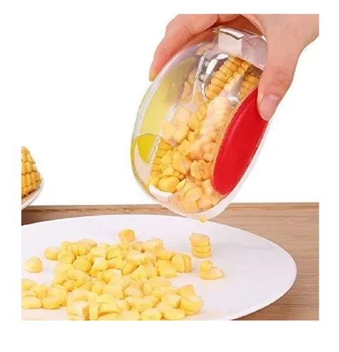 Vista 3 de Pelador Desgranador De Maiz Choclo Mazorca Hoja Acero Inox