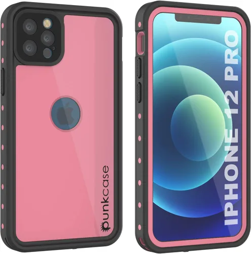 Vista 10 de Punkcase Funda impermeable diseñada para iPhone 12 Pro [serie StudStar] [ajuste delgado] [Certificado IP68] [A prueba de suciedad]