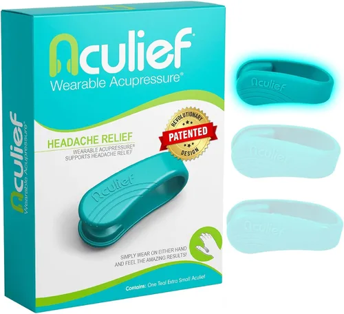 Vista 10 de Aculief Soporte de Acupresión Natural Portátil - Gestión Específica de Tensión y Herramienta de Acupresión - Comodidad Discreta Para Llevar - Ajuste
