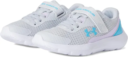 Vista 4 de Under Armour Tenis unisex para correr con cierre alternativo Surge 3, Negro