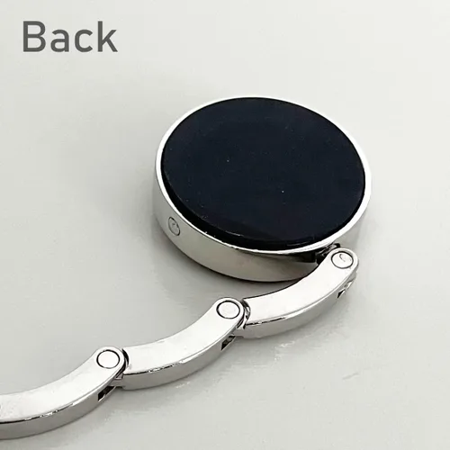 Vista 6 de Wrapables Percha escénica con gancho para bolso, colgador de mesa plegable para bolso, mariposa Deco