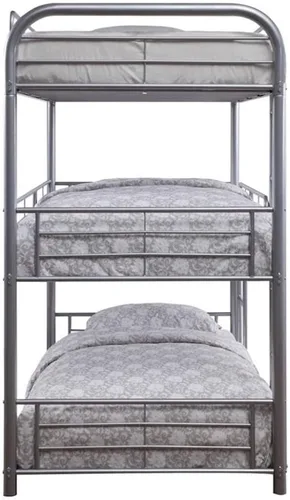 Vista 4 de Acme Litera triple doble Cairo en plata