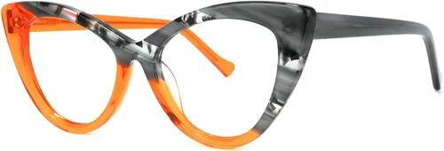 Vista 11 de Zeelool Maxine WA454518 - Gafas de bloqueo de luz azul de ojo de gato de moda para mujer con protección UV400