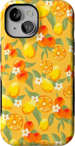Vista 106 de Casely Funda para iPhone 15 Flores pintadas Frida Kahlo Floral Girly Funda atrevida Compatible con MagSafe